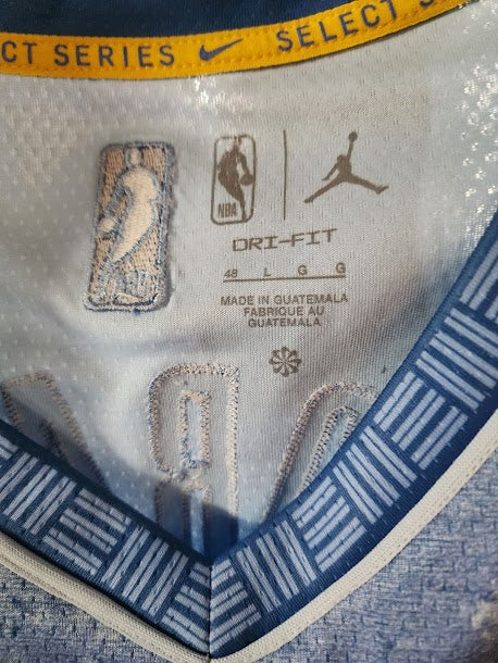 Ja Morant Grizzles Air Jordan Nike Licensed Basketball Jersey Size L Unsigned