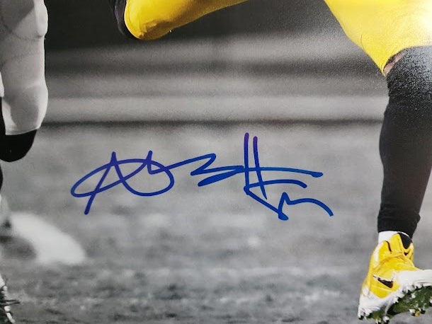 Antonio Brown Auto 16x20 Photo Steelers Beckett COA AB Colorpop