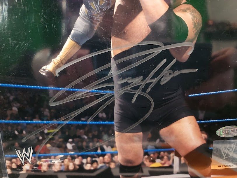WWE Auto 8x10 BIG SHOW Paul Wright Steiner COA Wrestling