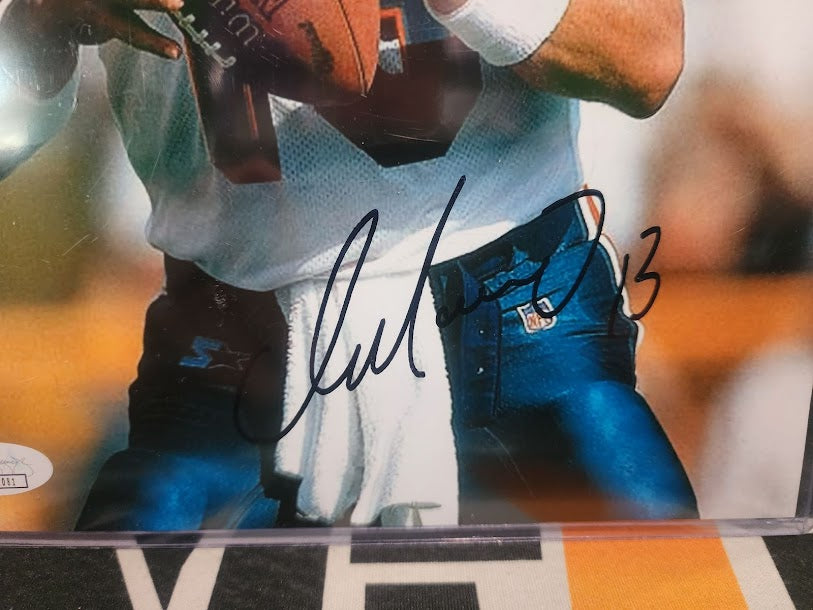 Dan Marino Auto 8x10 Photo Miami Dolphins JSA COA