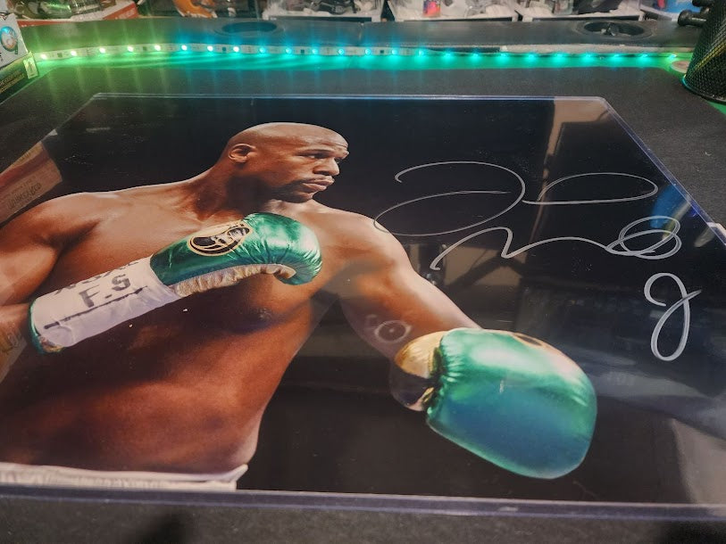 Floyd Mayweather Auto 16x20 Photo Beckett COA Boxing HUGE SIGNATURE!