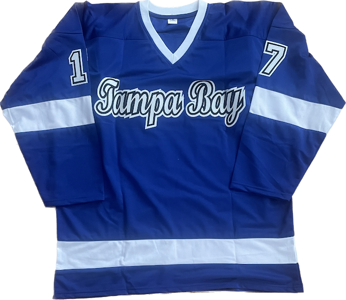 Alex Killorn Autographed Custom Hockey Jersey Lightning PSA COA