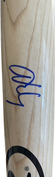 Luis Robert Autographed Baseball Bat Beckett COA White Sox