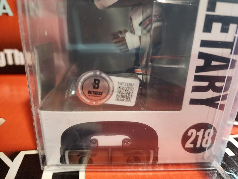 Mike Singletary autographed Funko POP Bears Beckett COA