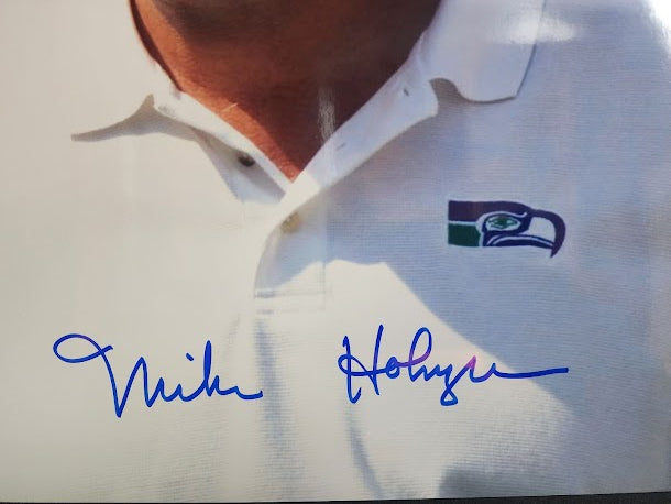 Mike Holmgren Auto 16x20 Photo Seahawks PSA COA Packers Hall of Fame?