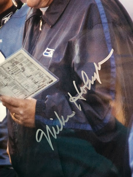 Mike Holmgren Auto 16x20 Photo Seahawks PSA COA Packers Hall of Fame?