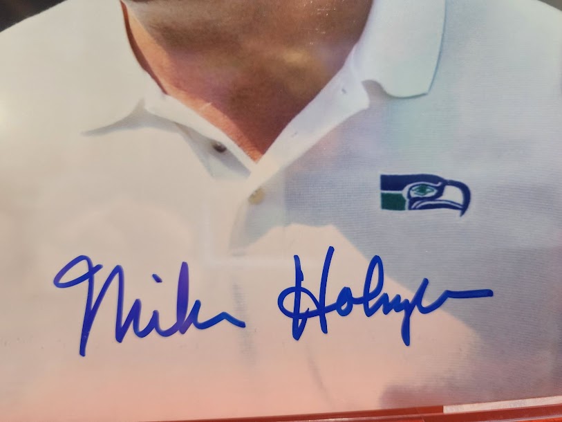 Mike Holmgren Autographed 8x10 Photo Seahawks Packers PSA COA