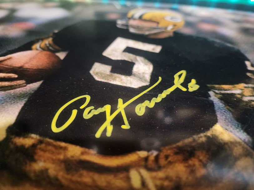 Paul Hornung Auto 16x20 Photo Green Bay Packers JSA COA