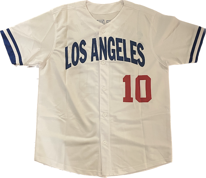 Gary Sheffield Auto Custom Jersey LA Dodgers PSA COA