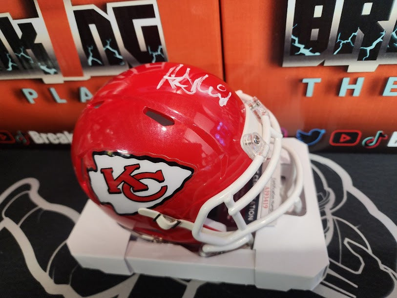 Andy Reid Autographed JSA COA Chiefs Mini Helmet