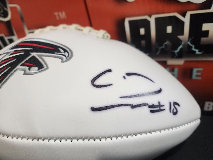 Calvin Ridley Autographed BECKETT COA Falcons Football