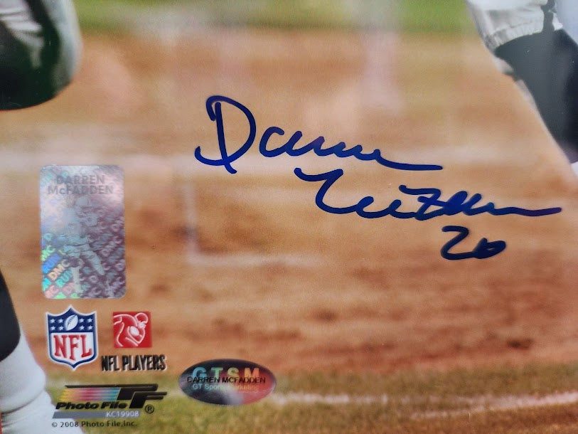Darren McFadden Autographed 8x10 Photo Raiders Cowboys PSA COA