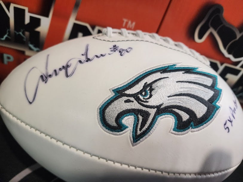 Irving Fryar Autographed Inscription BECKETT COA Eagles Football