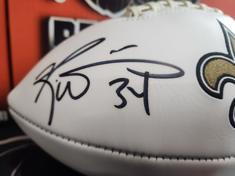Ricky Williams Autographed JSA COA Saints Football