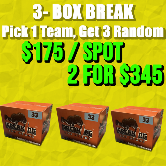 3 BOX BREAK | BTP FULL SIZE FOOTBALL HELMET SERIES 13! | PICK 1 TEAM GET 3 TEAMS RANDOM | $175/Spot or 2 for $345 *BREAK#DYL310*