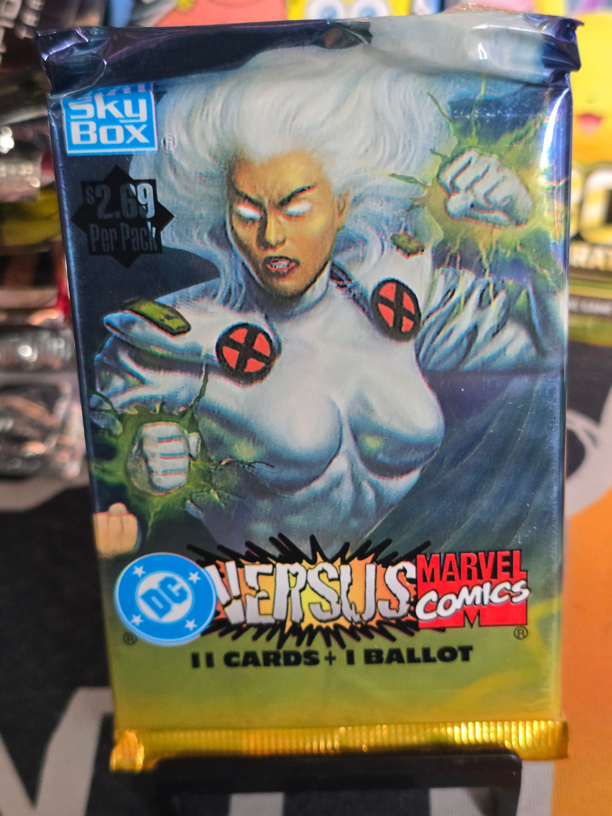JUMBO PACK 1995 Skybox DC Versus Marvel JUMBO Hobby Pack