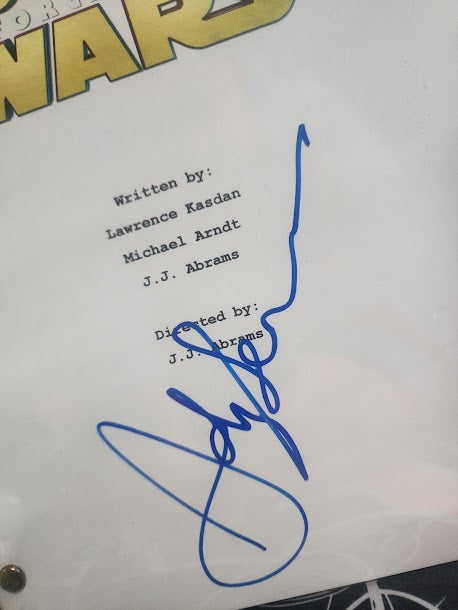 Andy Serkis Auto Screenplay Star Wars Emperor Snoke Lord of the Rings LOTR Gollum