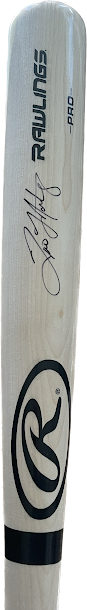 Tino Martinez Autographed Baseball Bat JSA COA Yankees