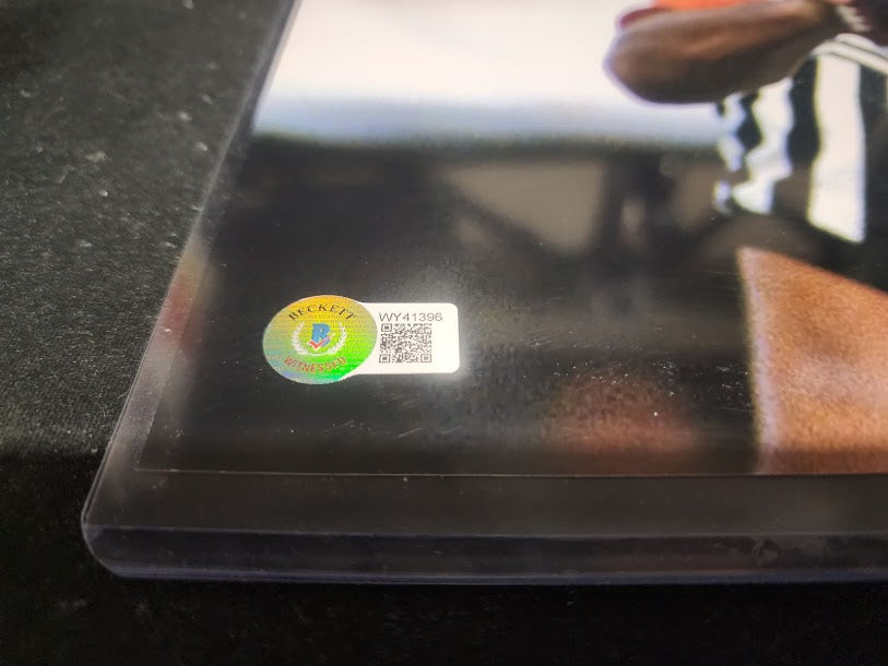 Vinny Testaverde Auto 16x20 Photo Miami Hurricanes Beckett COA College Jets Ravens