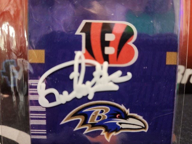 Derrick Henry Autographed game ticket 1/10 Metabilia Ravens Titans BECKETT COA