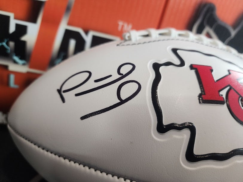 Patrick Mahomes Autographed Fanatics COA Chiefs Football