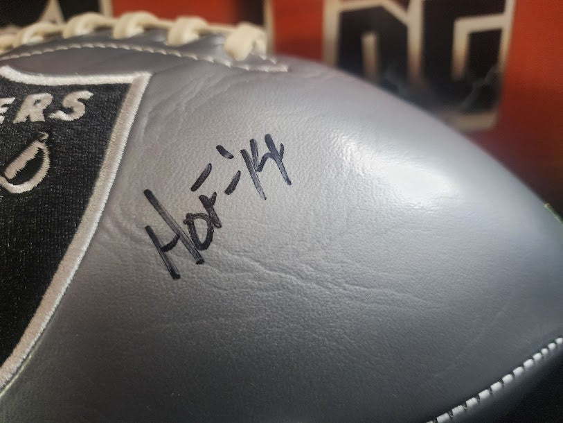 Ray Guy Autographed HOF Inscription JSA COA Raiders Football