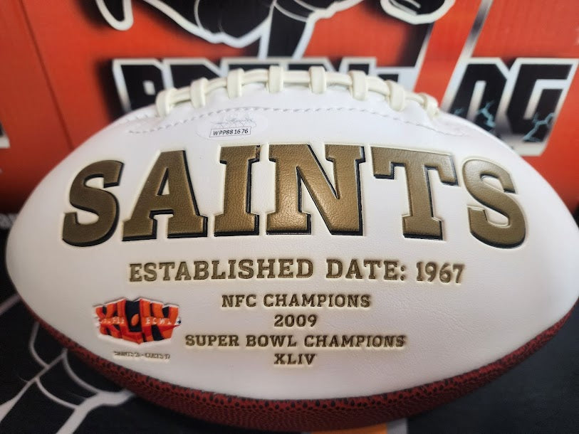 Ricky Williams Autographed JSA COA Saints Football