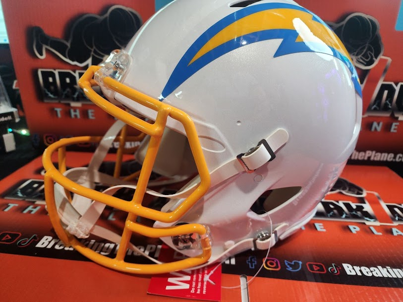 Keenan Allen Auto AUTHENTIC Full Size Helmet Chargers Beckett COA