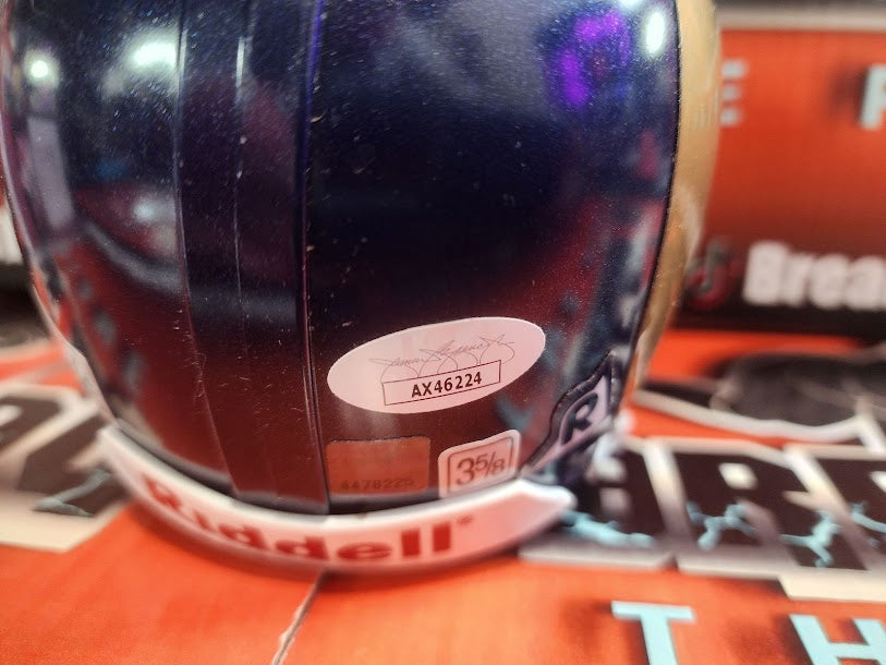 Deacon Jones Auto Mini Helmet JSA COA Rams