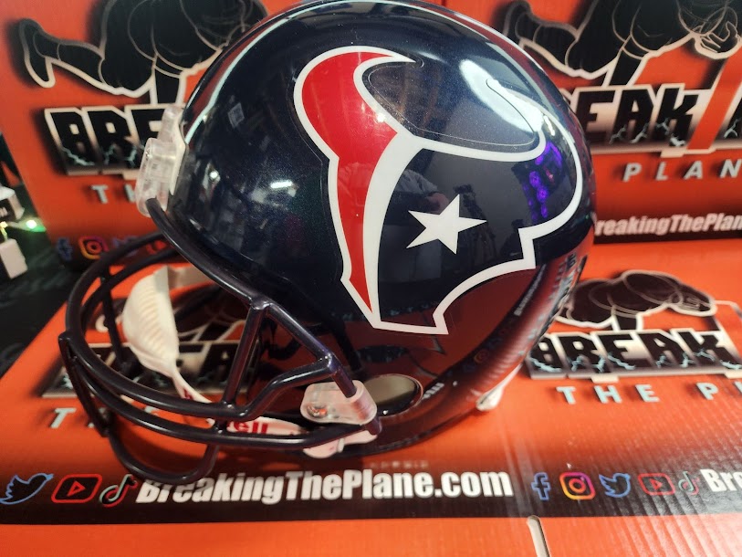 Arian Foster Auto Texans Full Size Helmet with "Self Made" Inscription Tristar COA