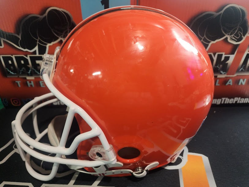 Jim Brown Auto Full Size AUTHENTIC Helmet Proline PSA COA Faint Auto
