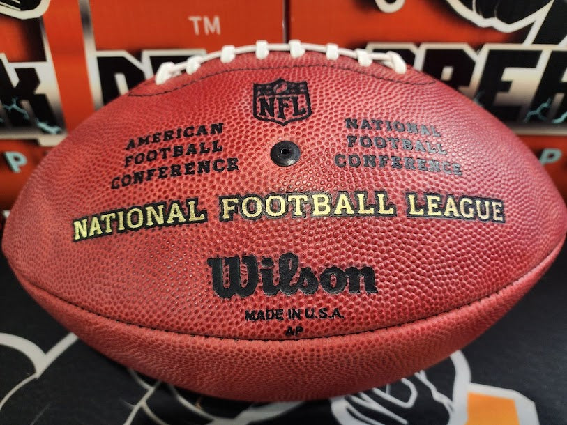 Lawrence Taylor AUTHENTIC "The Duke" Autographed Football Giants PSA COA Wilson