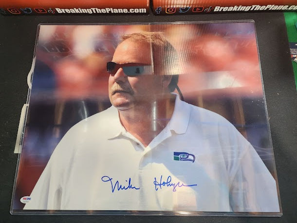Mike Holmgren Auto 16x20 Photo Seahawks PSA COA Packers Hall of Fame?