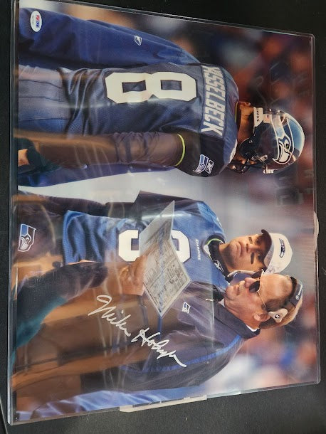 Mike Holmgren Auto 16x20 Photo Seahawks PSA COA Packers Hall of Fame?