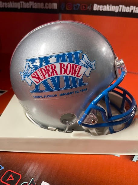 Ray Guy Autographed SUPER BOWL Mini Helmet JSA COA Raiders