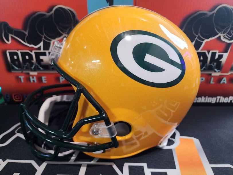 Aaron Rodgers Fanatics COA Autographed Full Size Helmet Green Bay Packers