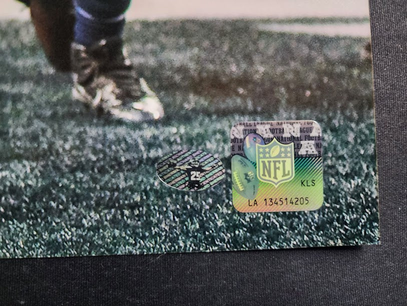 Richard Sherman Auto 16x20 Photo Seahawks Sherman Holo COA NFC Championship