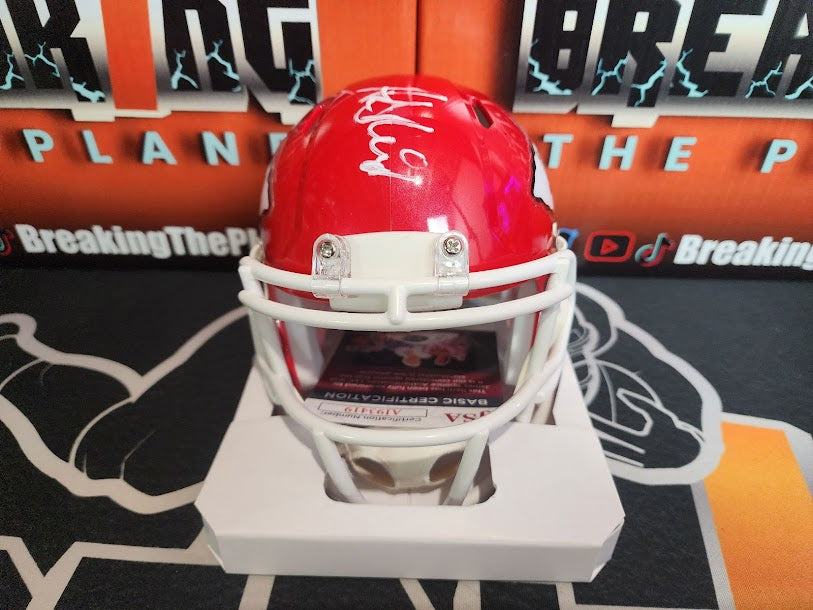 Andy Reid Autographed JSA COA Chiefs Mini Helmet