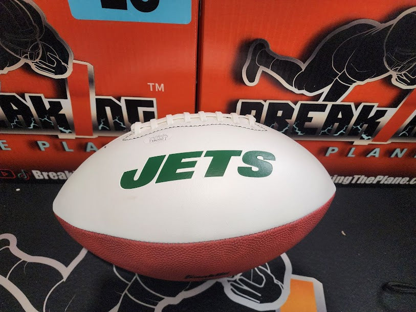 Vinny Testaverde / Wayne Cherbet Dual Autographed JSA COA Jets Football