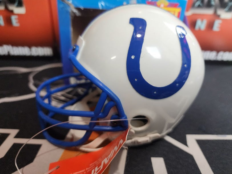 RARE Jonathan Taylor Autographed 90s MICRO Colts Mini helmet Fanatics COA
