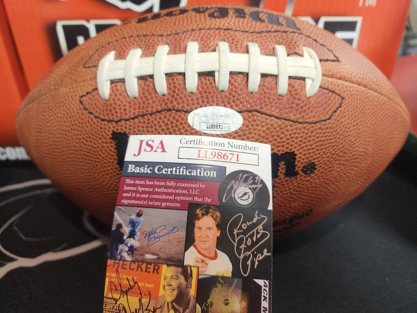 Lawrence Taylor Autographed JSA COA AUTHENTIC Football Tagliabue Era Giants