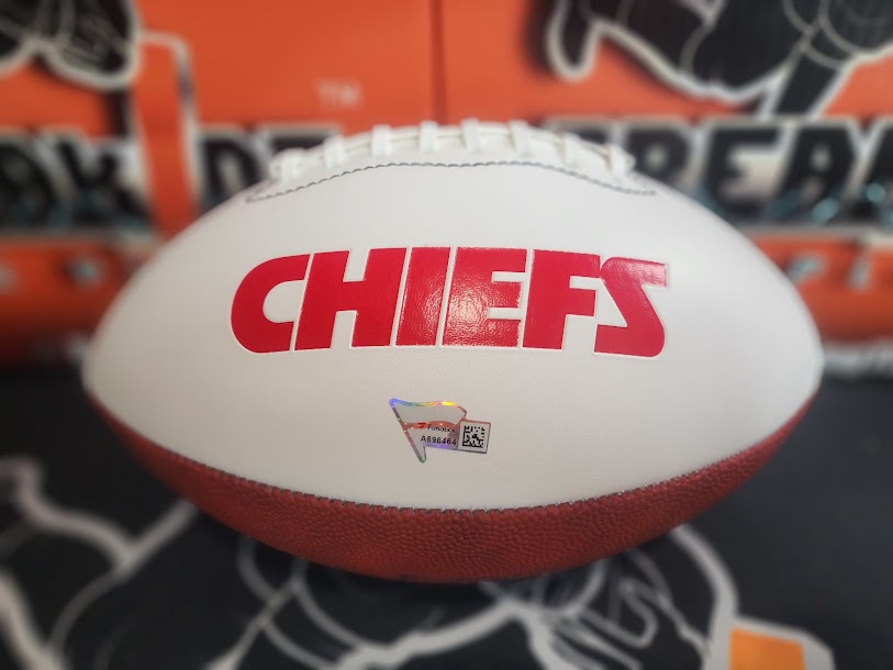 Patrick Mahomes Autographed Fanatics COA Chiefs Football