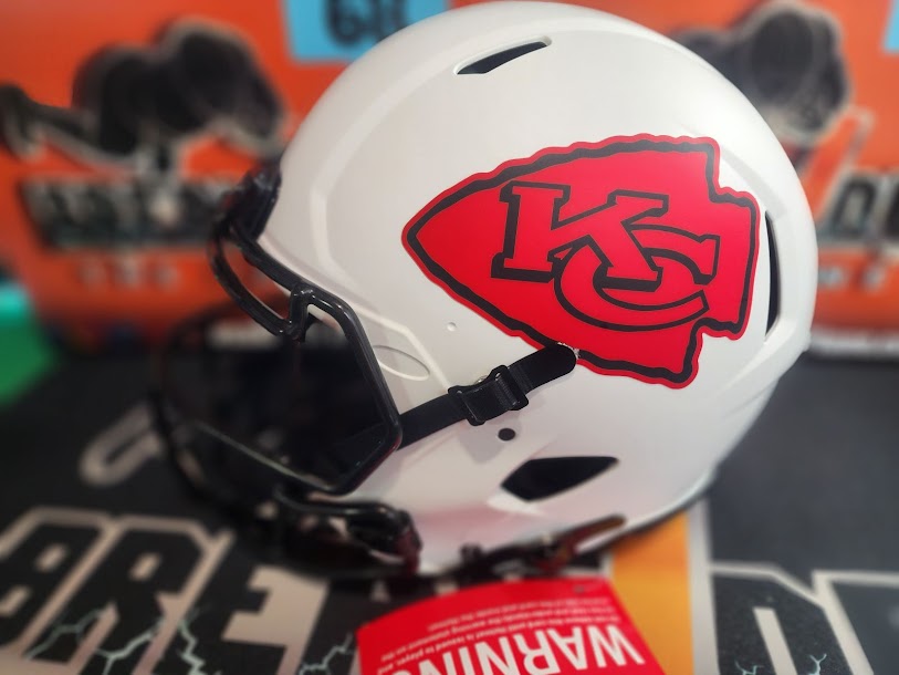 Patrick Mahomes Lunar Authentic Autographed Fanatics COA Full Size Helmet Chiefs