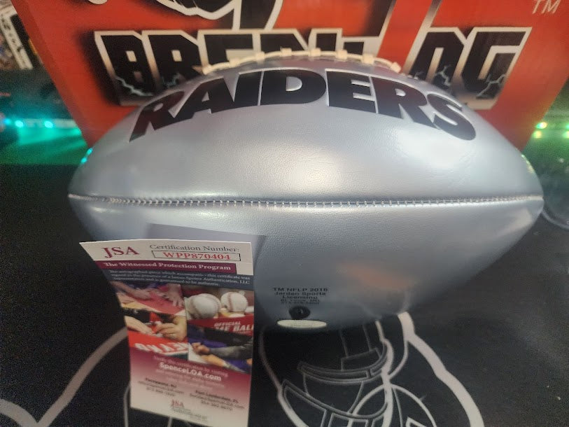 Ray Guy Autographed HOF Inscription JSA COA Raiders Football
