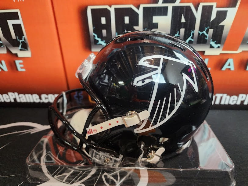 RARE /2002 REVOLUTION Andre Rison Autographed JSA COA Mini Helmet w/ Riddell RC