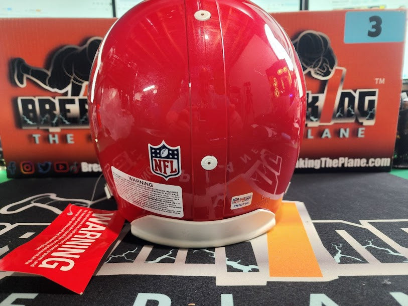 Justin Houston Auto Full Size AUTHENTIC Helmet PSA COA NFL Auction