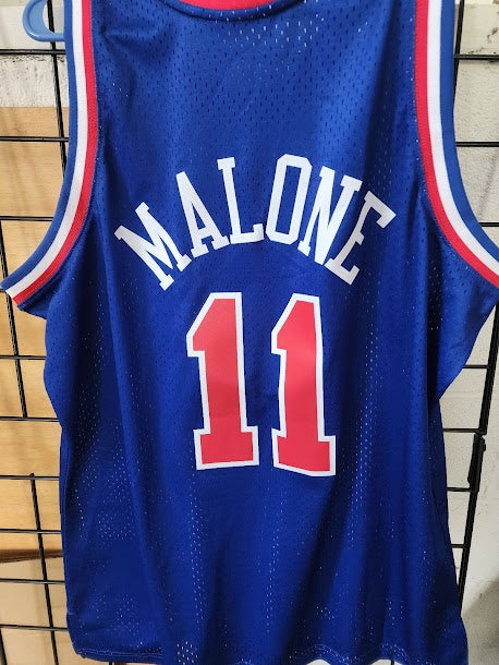 Karl Malone Dream Team USA 1992 Utah Jazz Mitchell and Ness Hardwood Classics Jersey XL Unsigned