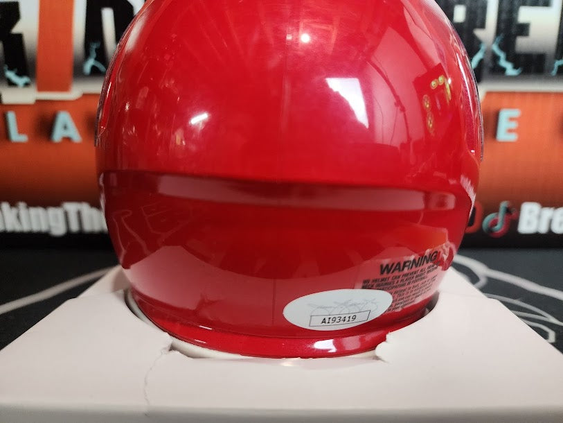Andy Reid Autographed JSA COA Chiefs Mini Helmet