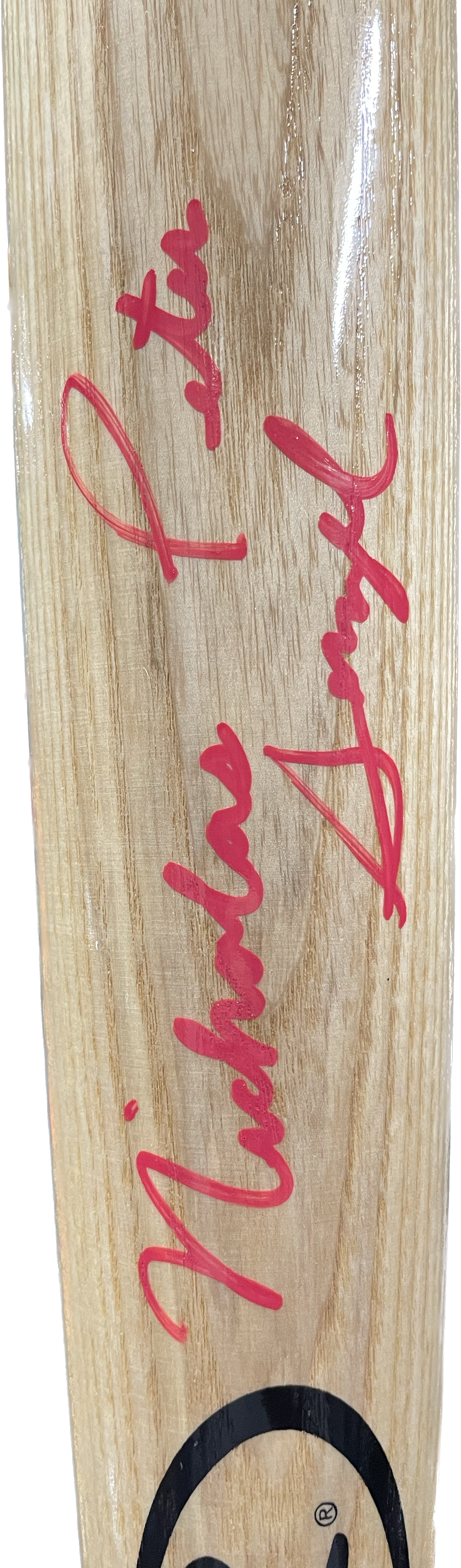 Nick Senzel Nationals Autographed Wooden Rawlings Baseball Bat with JSA COA