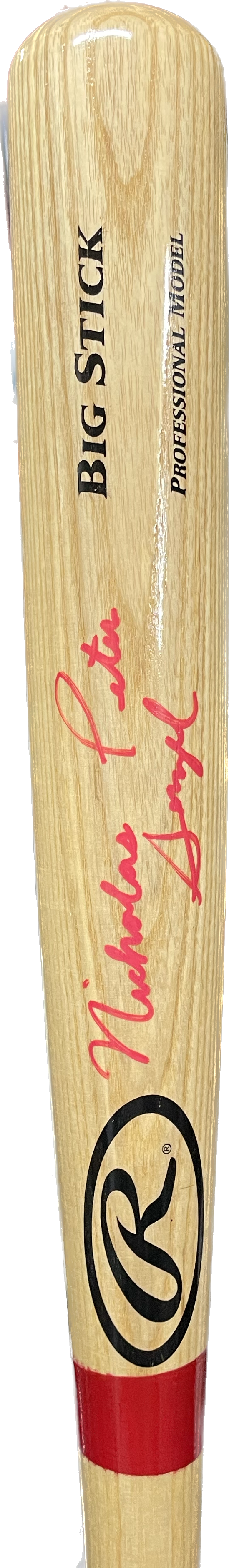 Nick Senzel Nationals Autographed Wooden Rawlings Baseball Bat with JSA COA